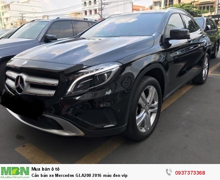 Cần bán xe Mercedes GLA200 2016 màu đen vip