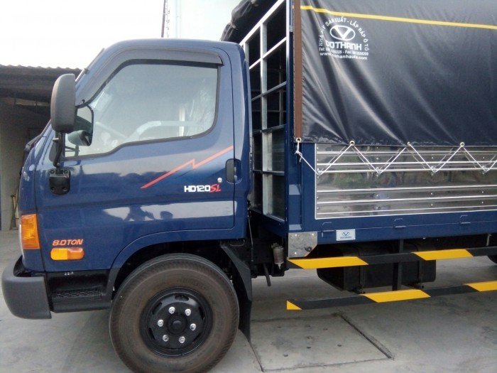 Đại lý xe tải HuynDai DoThanh tại cần thơ/ HuynDai HD120SL 8 Tấn Thùng dài 6m3