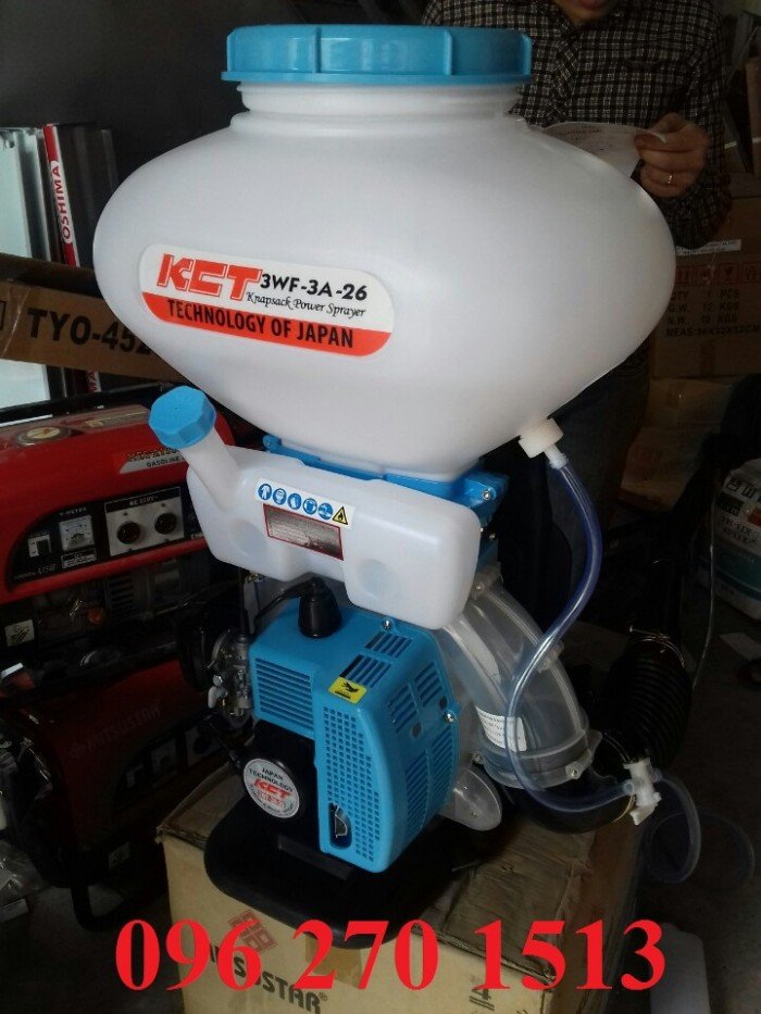 Giá máy phun vôi bột, máy xạ phân KCT 3WF-3A-26