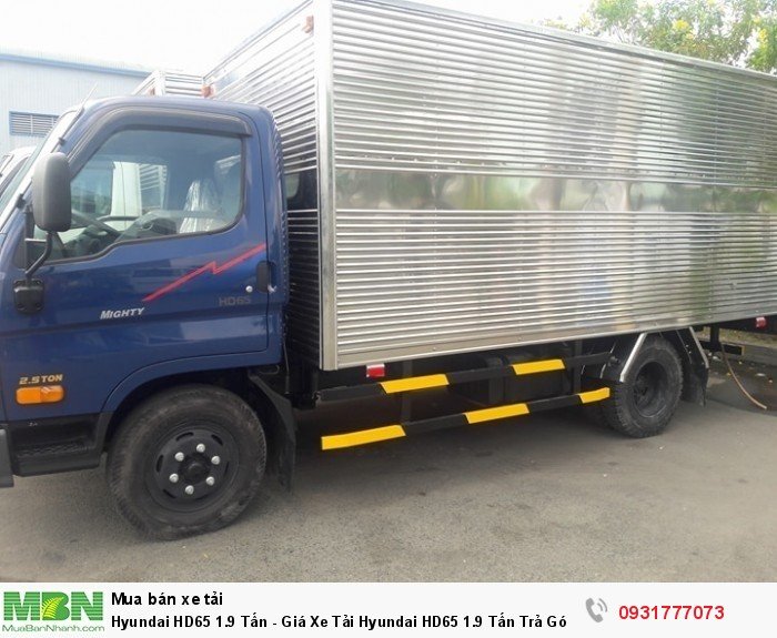 Hyundai HD65 1.9 Tấn - Giá Xe Tải Hyundai HD65 1.9 Tấn Trả Góp