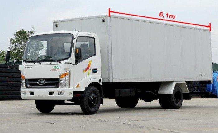 Bán xe tải 2 tấn,máy huyndai, thùng dài 6m