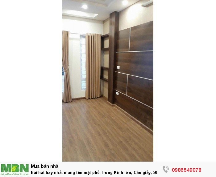 Bài hát hay nhất mang tên mặt phố Trung Kính lớn, Cầu giấy, 50m2, vị trí đẹp nhất phố, 17.4 tỷ.