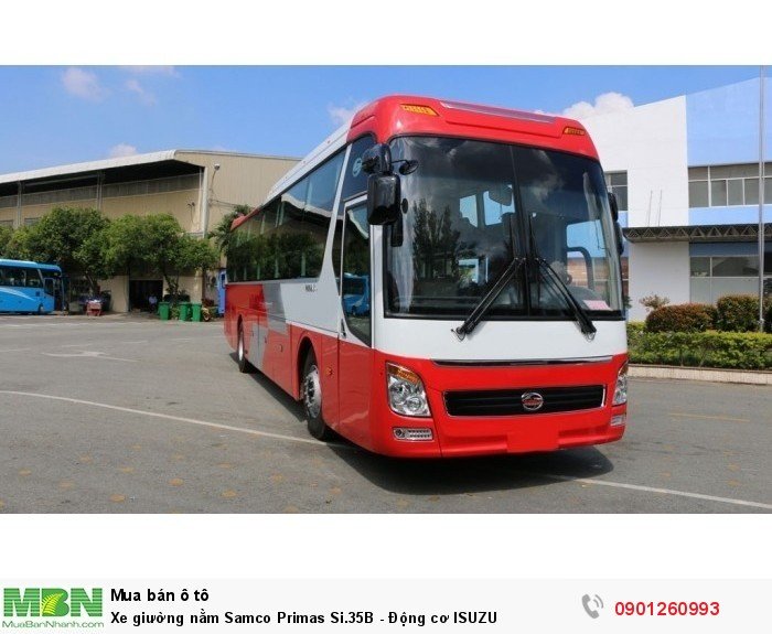 Xe giường nằm Samco Primas Si.35B - Động cơ ISUZU