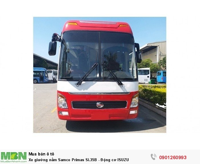 Xe giường nằm Samco Primas Si.35B - Động cơ ISUZU