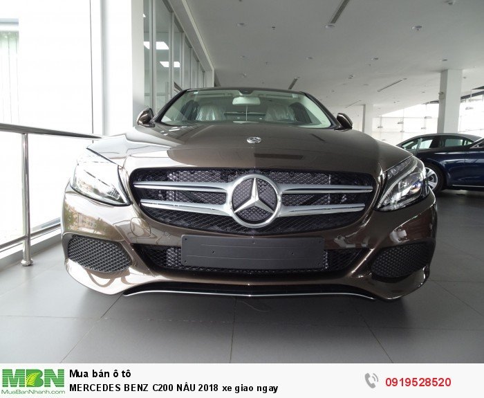 MERCEDES BENZ C200 NÂU 2018 xe giao ngay