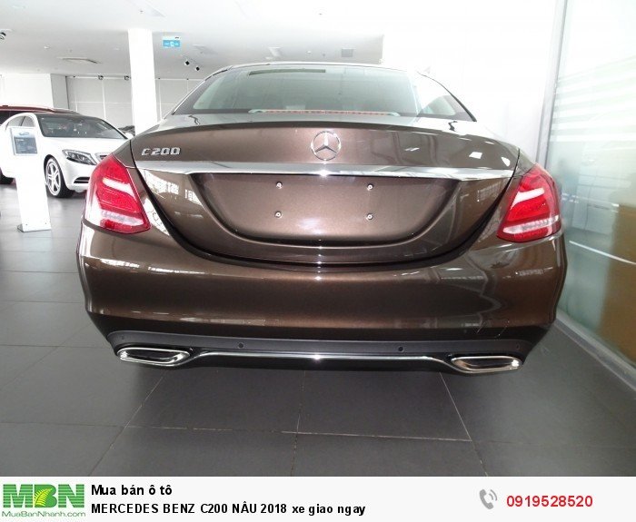 MERCEDES BENZ C200 NÂU 2018 xe giao ngay