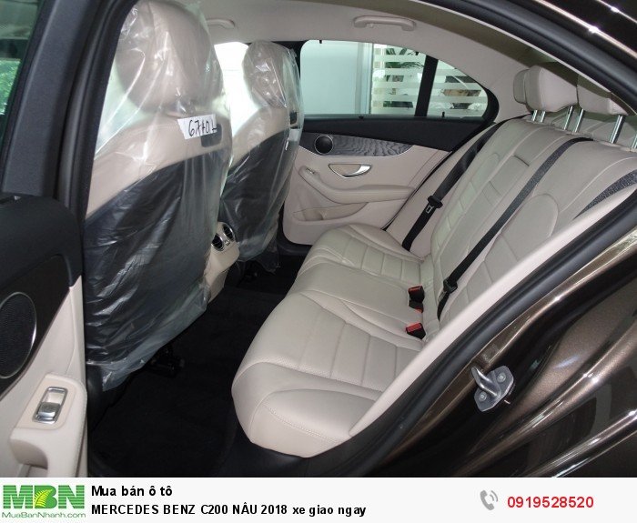 MERCEDES BENZ C200 NÂU 2018 xe giao ngay
