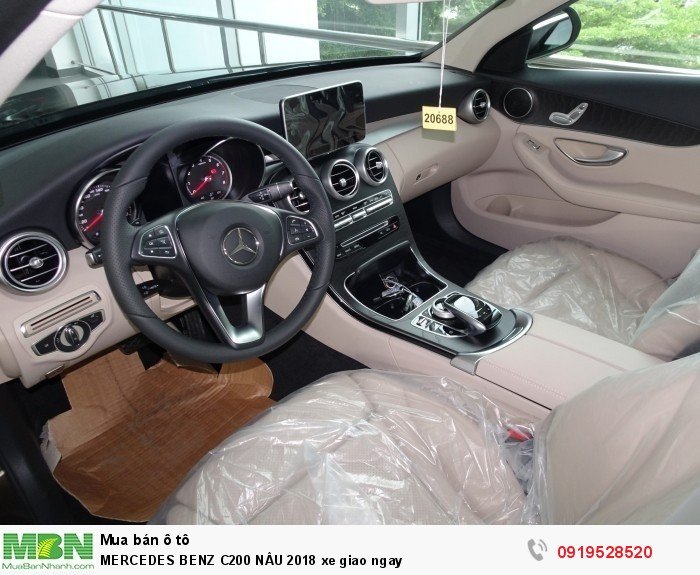 MERCEDES BENZ C200 NÂU 2018 xe giao ngay