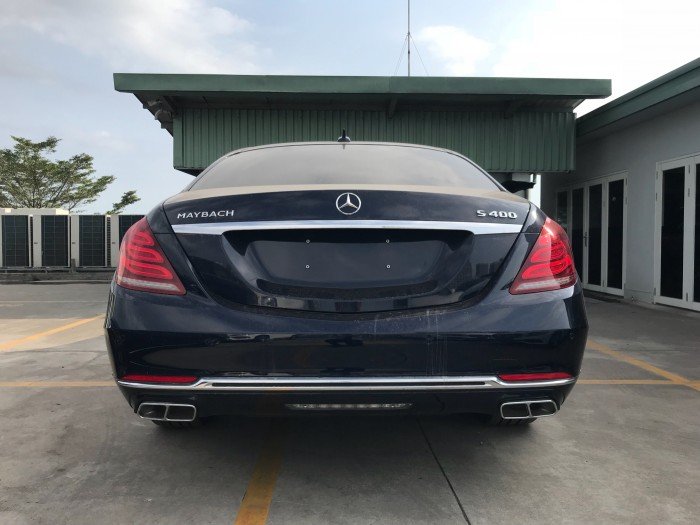 Xe Mercedes Benz S class Maybach S400 Xanh 2018