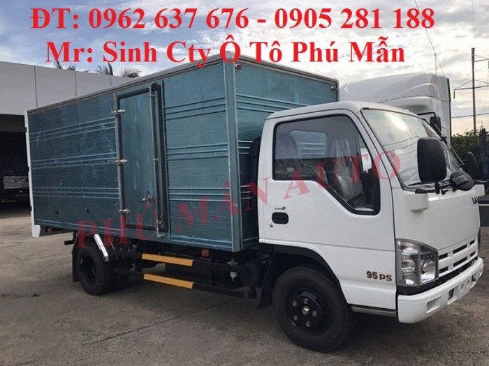 Xe Tải Isuzu Vĩnh Phát 3.49t Thùng Kín