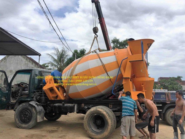 Bán bồn trộn bê tông 3 khối 2018 - giao hàng toàn quốc