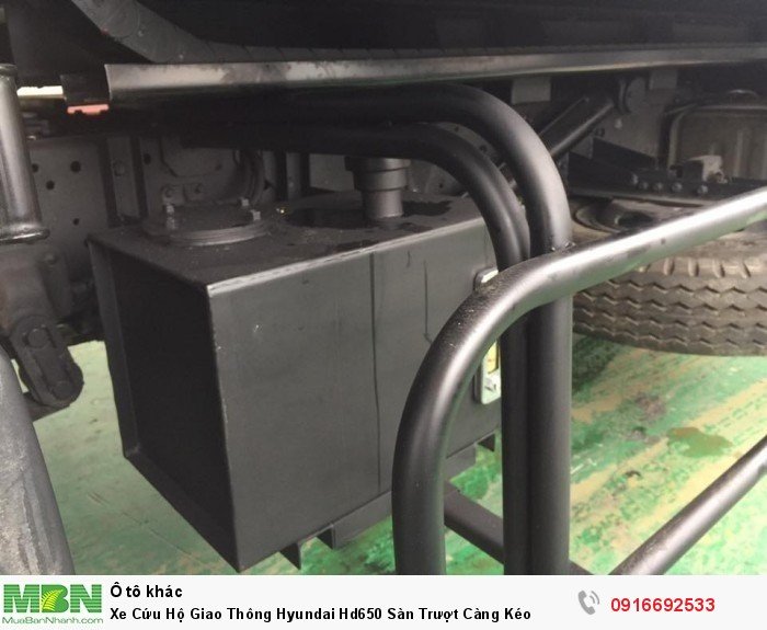 Xe Cứu Hộ Giao Thông Hyundai Hd650 Sàn Trượt Càng Kéo