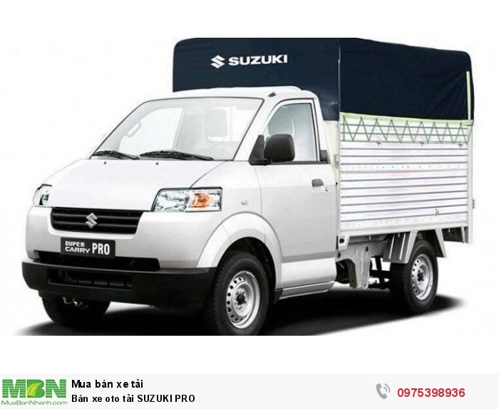 Bán xe oto tải SUZUKI PRO