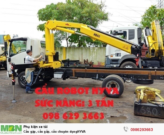 Cẩu gập, cẩu gấp, cẩu chuyên dụngHYVA