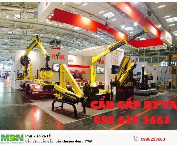 Cẩu gập, cẩu gấp, cẩu chuyên dụngHYVA