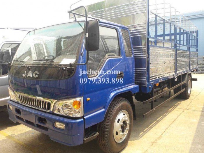 Jac 8 tấn, xe jac 8t4, tặng 100% phí trước bạ thùng dài 7300 * 2300 * 2275
