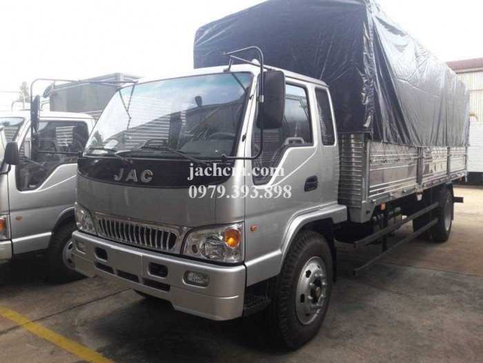 Jac 8 tấn, xe jac 8t4, tặng 100% phí trước bạ thùng dài 7300 * 2300 * 2275