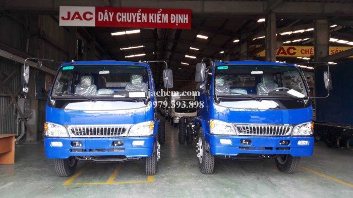 Jac 8 tấn, xe jac 8t4, tặng 100% phí trước bạ thùng dài 7300 * 2300 * 2275