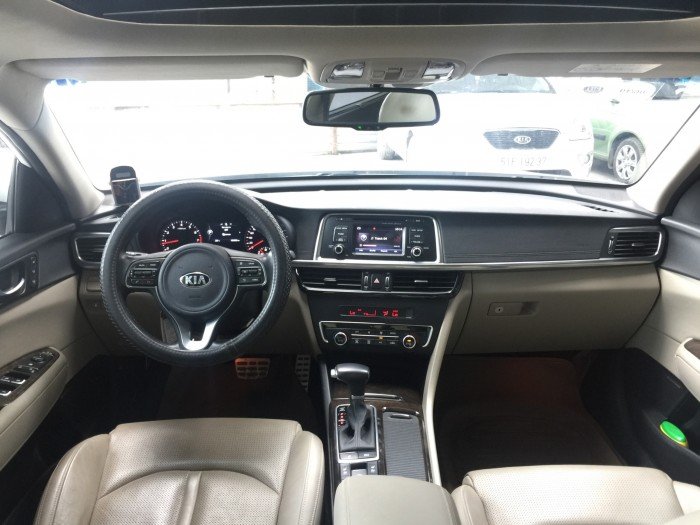 Bán Kia Optima ATH năm 2016 (đúng chất), màu trắng, , còn thương lượng