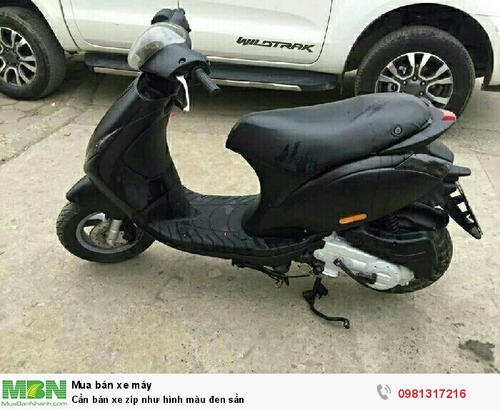 Cần bán xe zip như hình màu đen sần