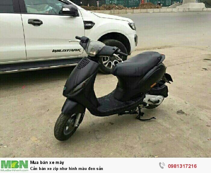 Cần bán xe zip như hình màu đen sần