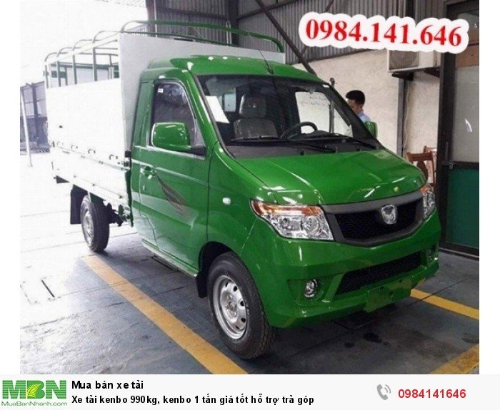 Xe tải kenbo 990kg, kenbo 1 tấn giá tốt hỗ trợ trả góp