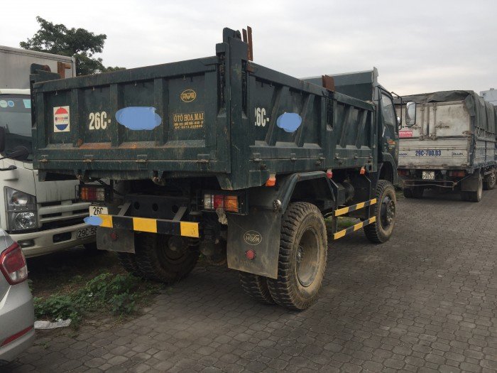 Xe tải tự đổ Hoa Mai, 6.5 tấn, đời 2016
