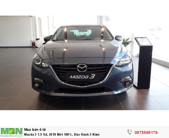Mazda 3 1.5 Sd, 2018 Mới 100%, Bảo Hành 5 Năm