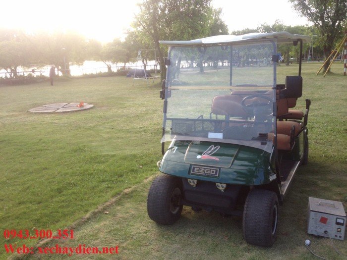 Xe điện Club Car hàng bãi Nhật (Xe điện sân golf, Xe điện chở khách)