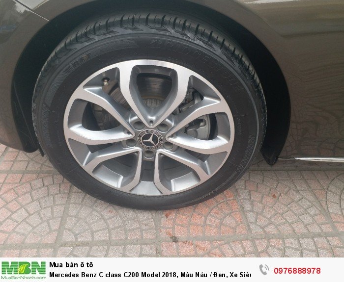 Mercedes Benz C class C200 Model 2018, Màu Nâu / Đen, Xe Siêu Lướt