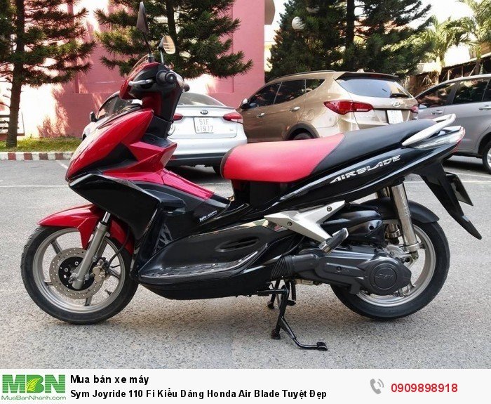 Sym Joyride 110 Fi Kiểu Dáng Honda Air Blade Tuyệt Đẹp
