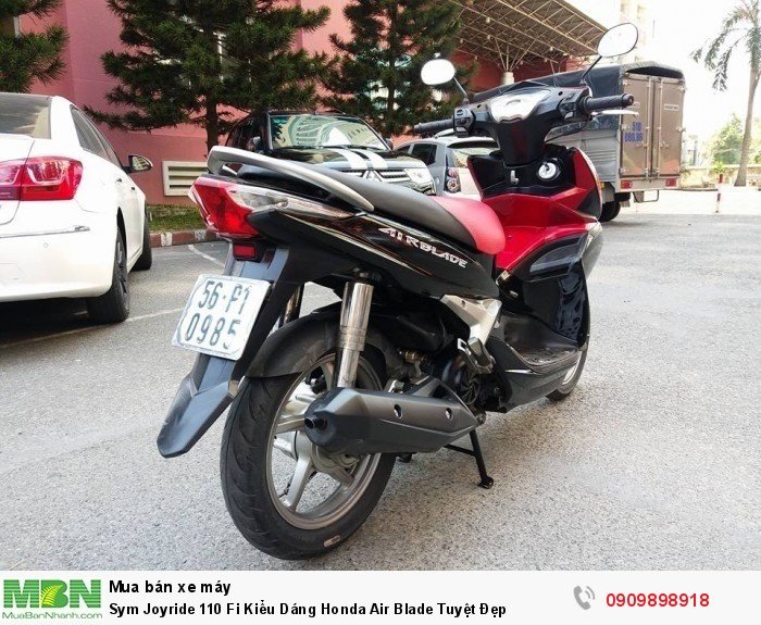 Sym Joyride 110 Fi Kiểu Dáng Honda Air Blade Tuyệt Đẹp