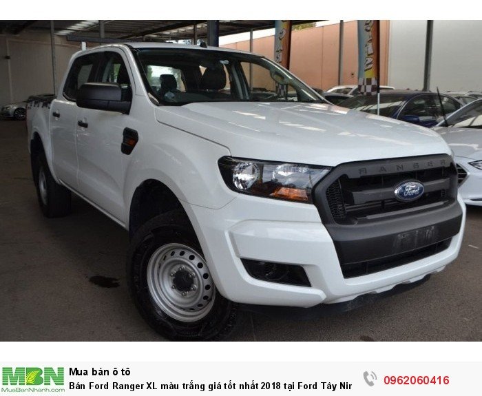 Bán Ford Ranger XL màu trắng giá tốt nhất 2018 tại Ford Tây Ninh, giá Ford Ranger XL giá rẻ.