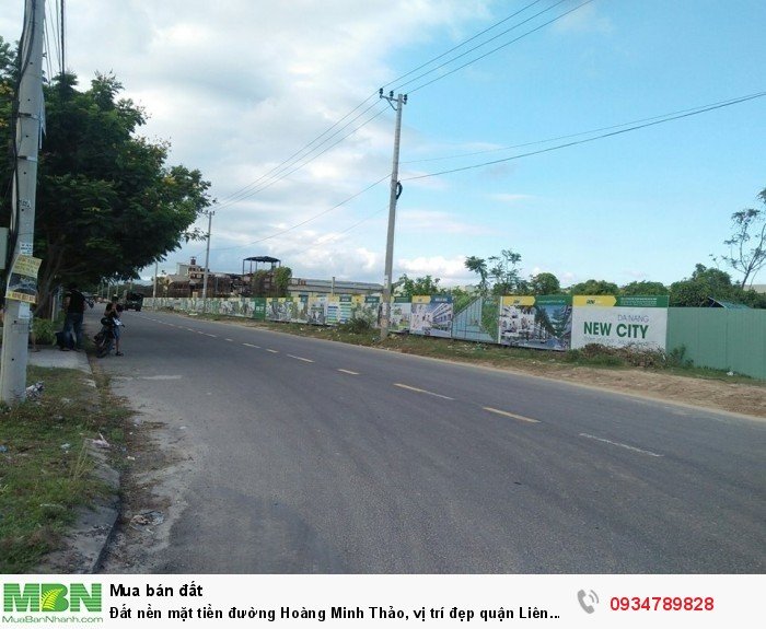 Đất nền mặt tiền đường Hoàng Minh Thảo, vị trí đẹp quận Liên Chiểu, Đà Nẵng