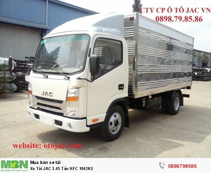 Xe Tải JAC 3.45 Tấn HFC 1042K2