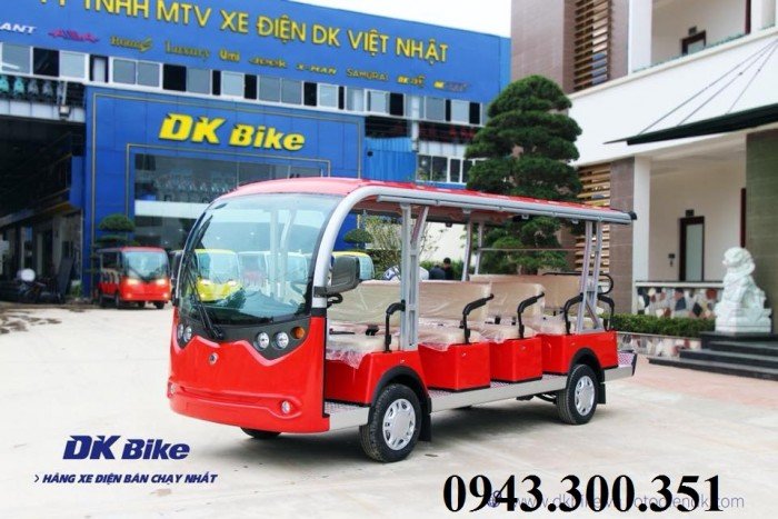 Xe điện kiểu bus du lịch chở khách 14 chỗ tại Hà Nội