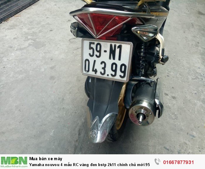 Yamaha nouvou 4 mẫu RC vàng đen bstp 2k11 chính chủ mới 95%