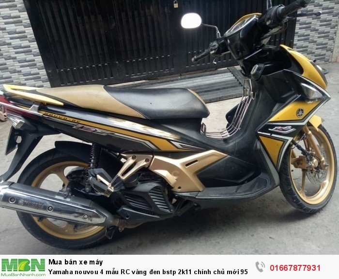 Yamaha nouvou 4 mẫu RC vàng đen bstp 2k11 chính chủ mới 95%