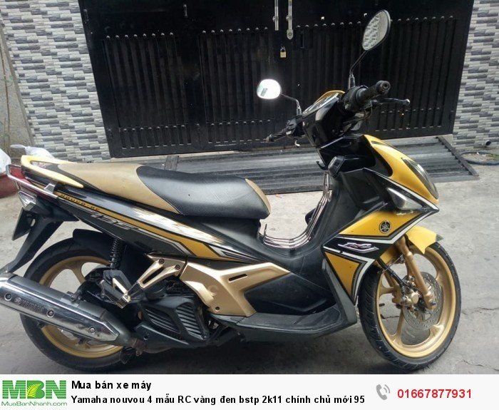 Yamaha nouvou 4 mẫu RC vàng đen bstp 2k11 chính chủ mới 95%