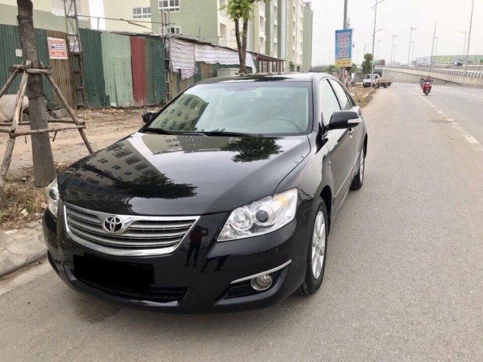 Cần bán xe Toyota Camry 2.4G 2009 màu đen zin cực vip, xe chở xếp đi làm