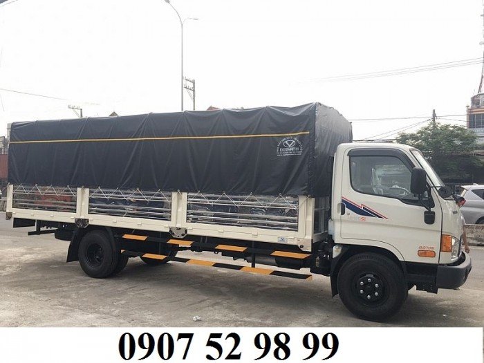 Xe tải Hyundai HD120SL 8,1 tấn thùng dài 6m3 tại Sóc Trăng, Bạc Liêu ...