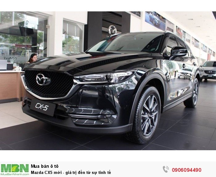 Mazda CX5 mới - giá trị đến từ sự tinh tế