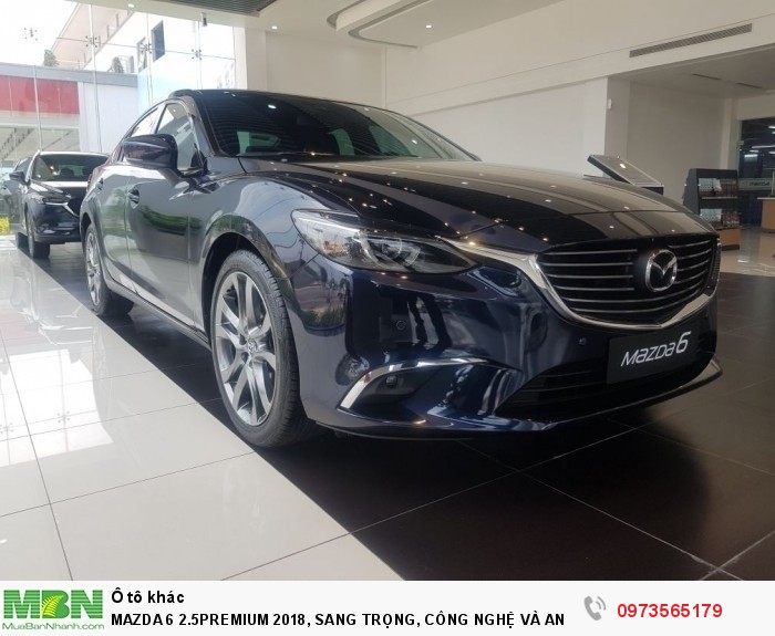 Mazda 6 2.5premium 2018, Sang Trọng, Công Nghệ Và An Toàn