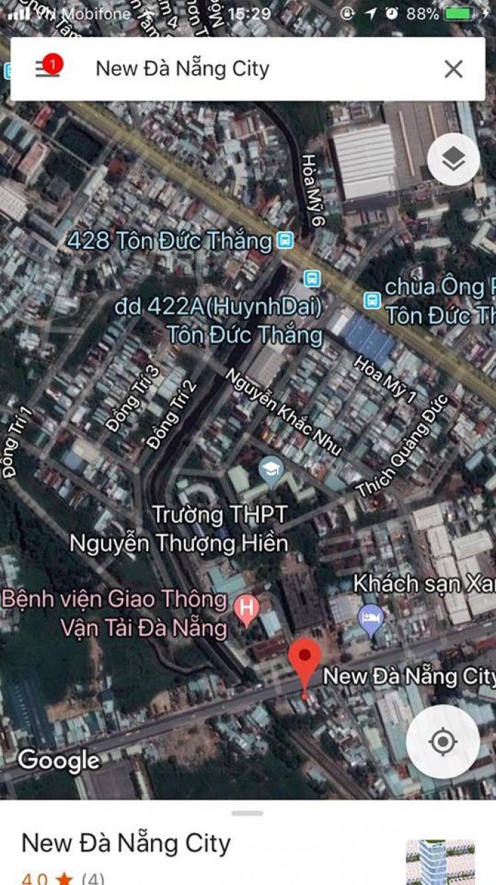 Đất nền đường Hoàng Minh Thảo, quận Liên Chiểu, Đà Nẵng