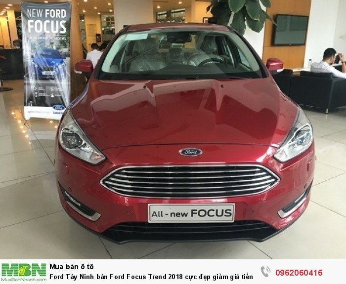 Ford Tây Ninh bán Ford Focus Trend 2018 cực đẹp giảm giá tiền mặt kèm quà tặng hấp dẫn.