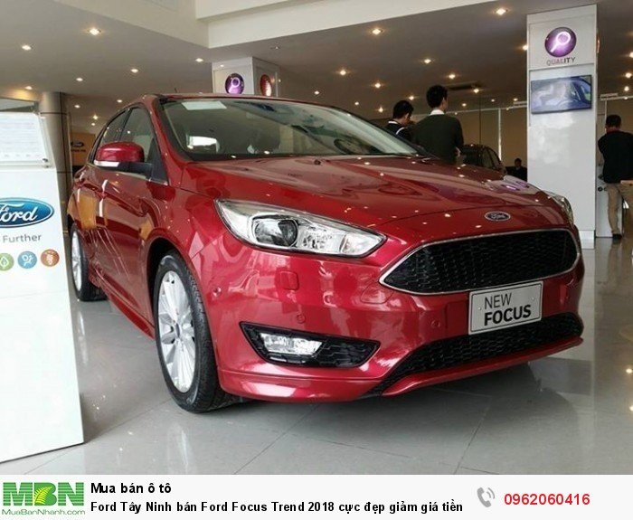 Ford Tây Ninh bán Ford Focus Trend 2018 cực đẹp giảm giá tiền mặt kèm quà tặng hấp dẫn.