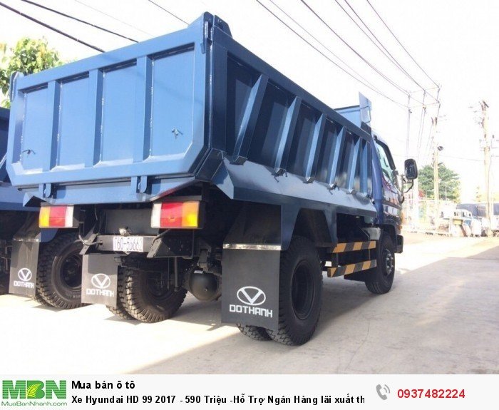 Xe Hyundai HD 99 2017 - 590 Triệu -Hỗ Trợ Ngân Hàng lãi xuất thấp