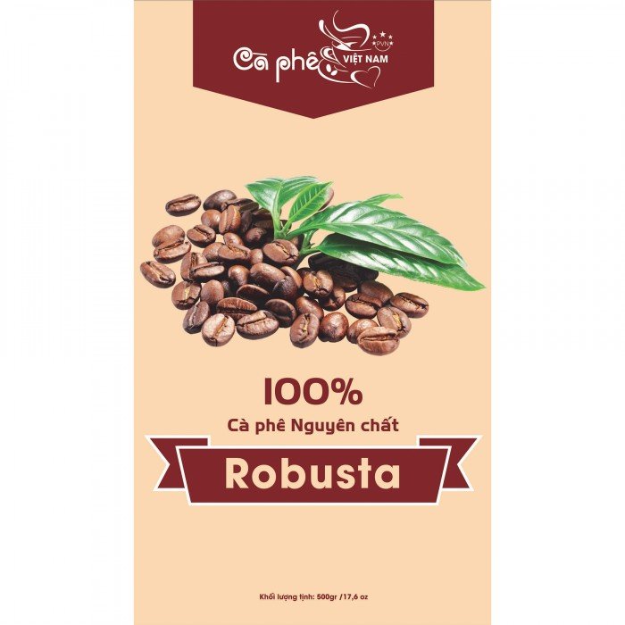 Cà phê nguyên chất Robusta Mộc0