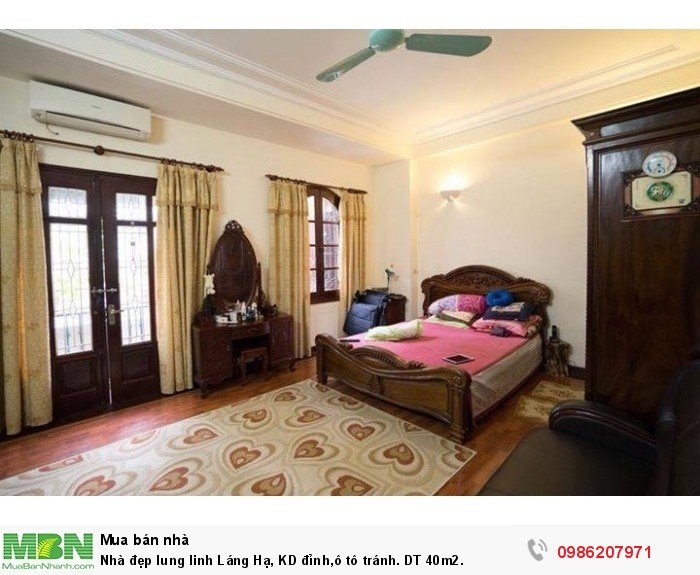 Nhà đẹp lung linh Láng Hạ, KD đỉnh,ô tô tránh. DT 40m2.