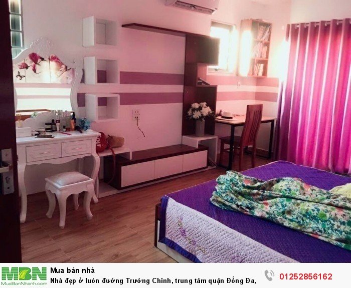 Nhà đẹp ở luôn đường Trường Chinh, trung tâm quận Đống Đa, DT 58m2, gần trường học